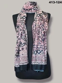 Soft İpek Etnik Desen Soft Şal 413-124 thumbnail 2