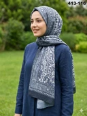 Soft İpek Etnik Desen Soft Şal 413-116 thumbnail 1