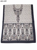 Soft İpek Etnik Desen Soft Şal 411-115 thumbnail 2