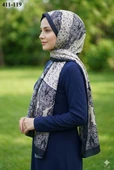 Soft İpek Etnik Desen Soft Şal 411-119 thumbnail 1