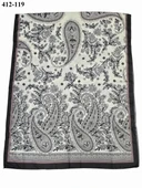Soft İpek Etnik Desen Soft Şal 412-119 thumbnail 2