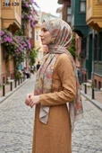 Sharell Soft Pamuk Şal (Bej Serisi) 244-120 thumbnail 1
