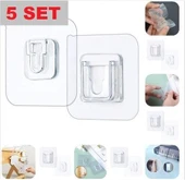 Geçmeli Klips Eşya Sabitleme Askısı 5 SET thumbnail 1