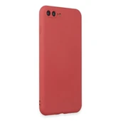 Apple İphone 7 Plus Kılıf First Silikon - Kiremit thumbnail 2