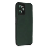 Realme C35 Kılıf Loop Deri Silikon - Yeşil thumbnail 4