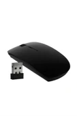 Siyah Wireless Kablosuz Sessiz Mouse Bluetooth Bağlantılı thumbnail 1