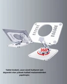 Çift Eksenli Ayarlanabilir Tablet Destek Standı thumbnail 5