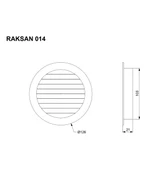 Raksan Yuvarlak Menfez 100 mm thumbnail 2