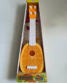 Meyve Desenli Telli Mini Gitar 35 Cm thumbnail 2