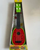Meyve Desenli Telli Mini Gitar 35 Cm thumbnail 1