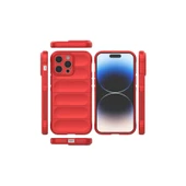 İphone 15 Pro Kılıf Optimum Silikon - Kırmızı thumbnail 3