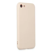 İphone 7 Kılıf First Silikon - Krem thumbnail 2