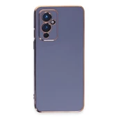 One Plus 9 Kılıf Volet Silikon - Mavi thumbnail 1