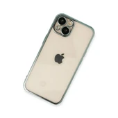 İphone 13 Kılıf Lensli Silikon - Yeşil thumbnail 2