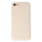 İphone 7 Kılıf First Silikon - Krem thumbnail 1