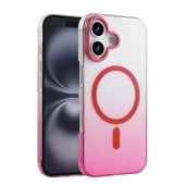 İphone 16 Plus Glossy Magsafe Kapak - Pembe thumbnail 1