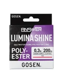 ANSWER LUMINA SHINE Saltwater Pink 200m Polyester Misina thumbnail 1