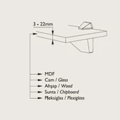 Raf Tutucu 3-22mm (2 Adet) thumbnail 3