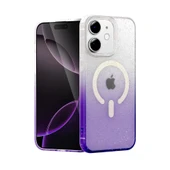 İphone 12 Pummel Shiny Magsafe Kapak - Mor thumbnail 1