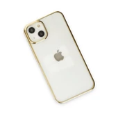 İphone 14 Plus Kılıf Element Silikon - Gold thumbnail 3