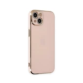 İphone 15 Kılıf Volet Silikon - Pembe thumbnail 2