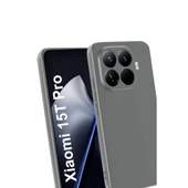 Mi 15t Pro First Silikon - Gri thumbnail 3