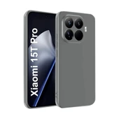 Mi 15t Pro First Silikon - Gri thumbnail 1