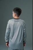 Hummel Line Kaleci Tek Üst Forma Gri Çocuk thumbnail 5