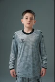 Hummel Line Kaleci Tek Üst Forma Gri Çocuk thumbnail 1