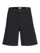 Jack&Jones 12269374 Erkek Sort - Siyah thumbnail 5