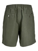 Jack&Jones 12253134 Erkek Sort - Haki thumbnail 4