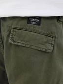 Jack&Jones 12269374 Erkek Sort - Haki thumbnail 7