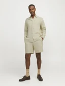 Jack&Jones 12253134 Erkek Sort - Bej thumbnail 1