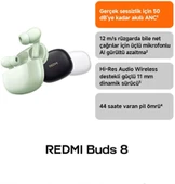 Xiaomi REDMI Buds 8 Beyaz thumbnail 2