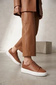 Solmaz Tmmy Taba Hakiki Deri Sneaker Ayakkabı thumbnail 1