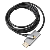 Powermaster PM-6509  Type-C To 4K Display Kablo 1.8 Metre thumbnail 2
