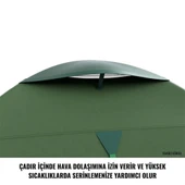 HUSKY Boyard Plus 4 Kişilik Çadır (Yeşil) thumbnail 11