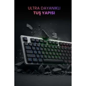 Kablolu Işıklı Standart Türkçe Q Klavye Mouse Seti thumbnail 2