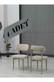 POLO SANDALYE BEJ AYAK 4 ADET thumbnail 1