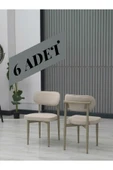 POLO SANDALYE BEJ AYAK 6 ADET thumbnail 1