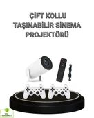 Bluetooth 5.0 ve Wi-Fi 6 Akıllı 4K Projeksiyon thumbnail 1