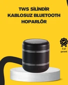 Mini Alüminyum Bluetooth Hoparlör Yüksek Bas Performansı thumbnail 1