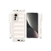 Mi 12 Lite Kılıf Optimum Silikon - Krem thumbnail 3