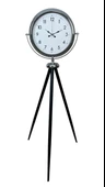 Krom Standart Tripod Ayaklı Saat thumbnail 2