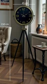 Black Noble Eskitme Tripod Ayaklı Saat thumbnail 5
