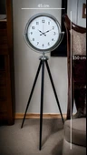 Krom Standart Tripod Ayaklı Saat thumbnail 5