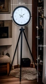 Pure Black Tripod Ayaklı Saat thumbnail 5