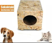 Apak Ahşap Osb Kedi Evi thumbnail 1