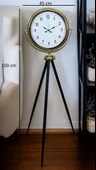 Luxury Gold Tripod Ayaklı Saat thumbnail 5