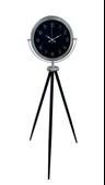 Krom Zarif Tripod Ayaklı Saat thumbnail 2